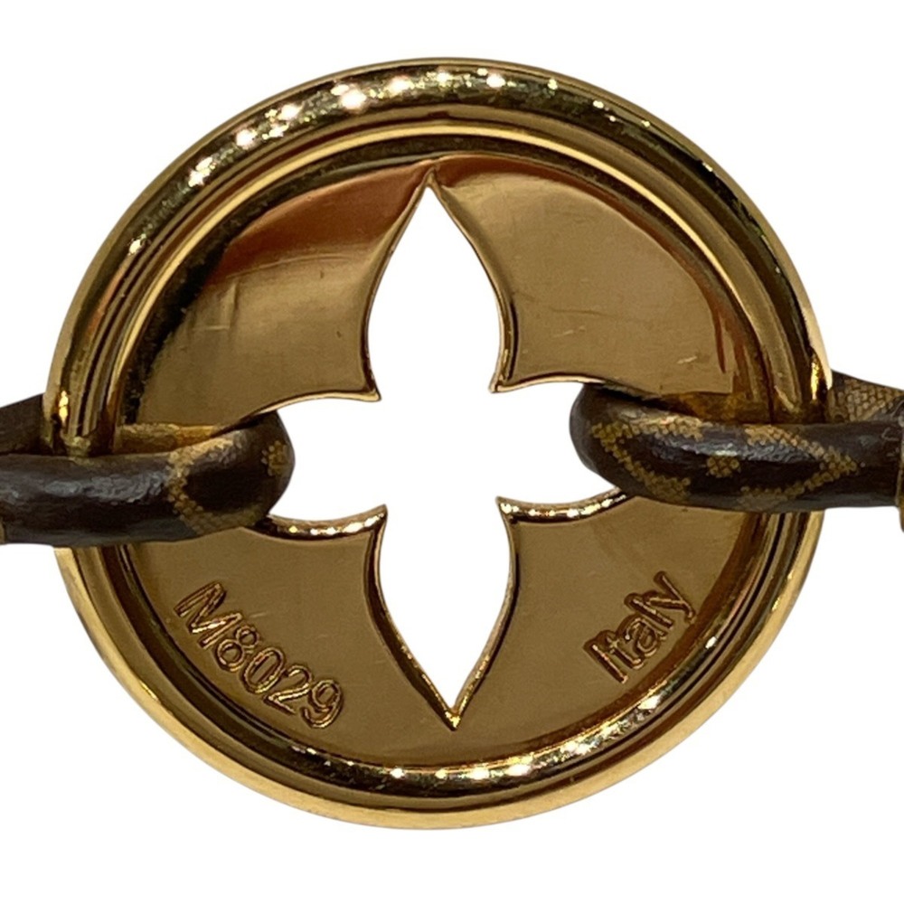 LOUIS VUITTON Gold Monogram Charm Bracelet - Picture 3 of 8